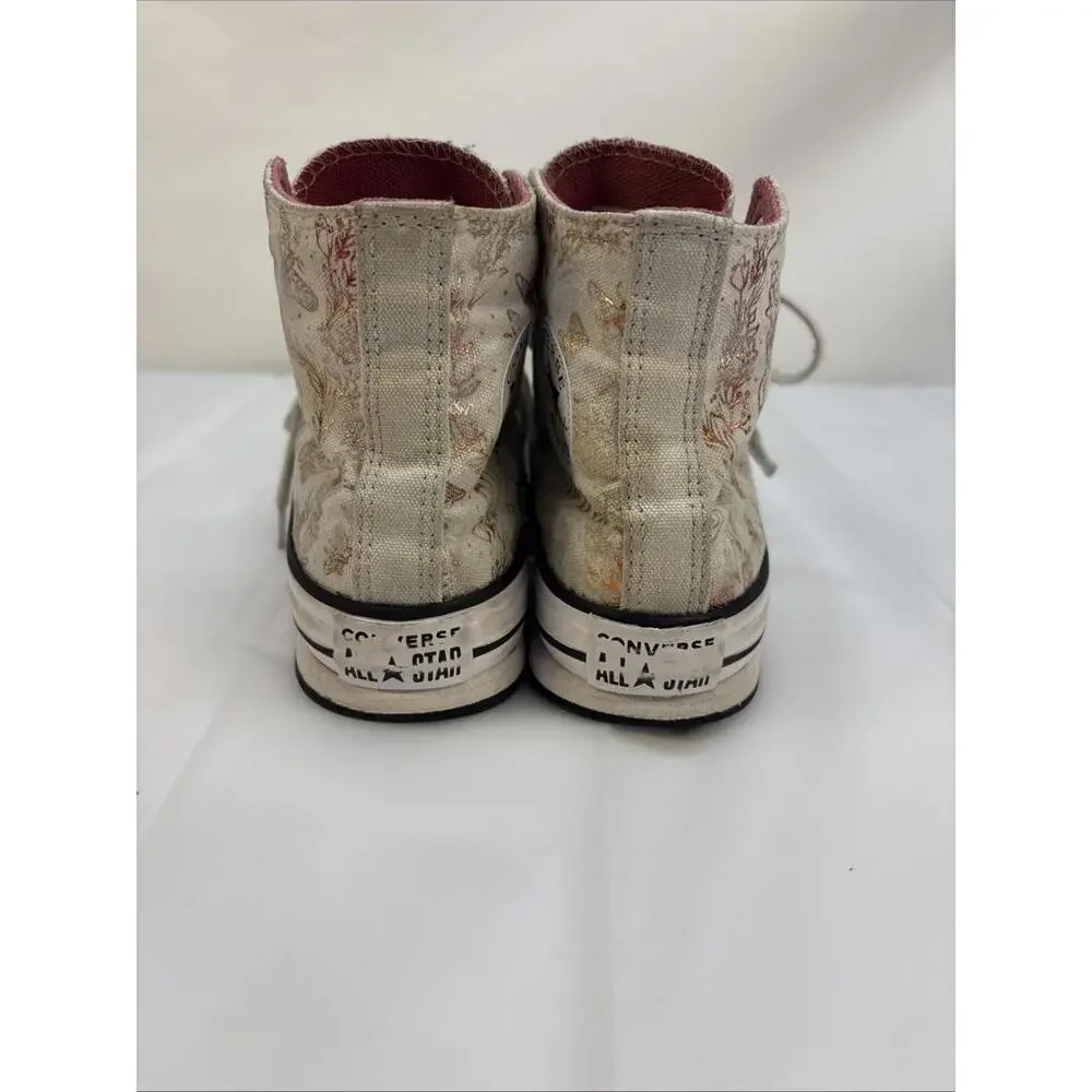 Converse Chuck Taylor All Star - Youth Size 1 - Metallic Butterfly